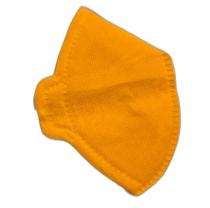 AV 2 Ply Reusable Non Woven Fabric Nose Masks Standard Orange_0