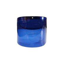 Plastic 8 x 16 inch Face Shield Visors PII512 Blue_0