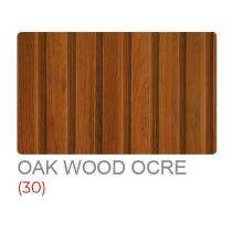 Pare Innov+ Louvers Oak Wood Ocre Polymer Wall Cladding 1.2 mm_0