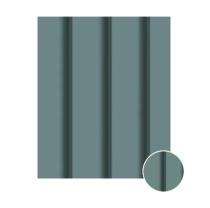 Pare Innov2+ Wave Steel Blue Polymer Wall Cladding 1.1 mm_0