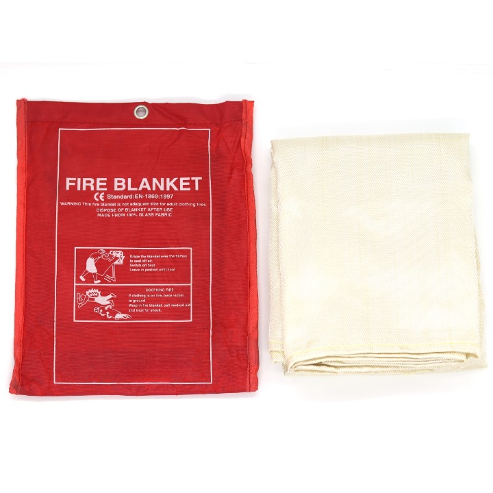 Shinde Fire Kevlar 0.5 mm Fire Retardant Blanket Red_0