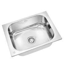 SMEW Stainless Steel Kitchen Sink Single Bowl SM05 24 x 18 x 9 inch_0