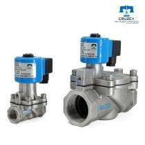 Cruzex CF8 1/4 inch 2/2 Diaphragm Operated Pilot Operated Solenoid Valves POV_0