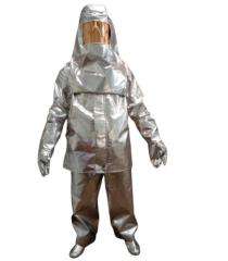 Shinde Fire Full Sleeves Aluminized Kevlar Safety Suit_0