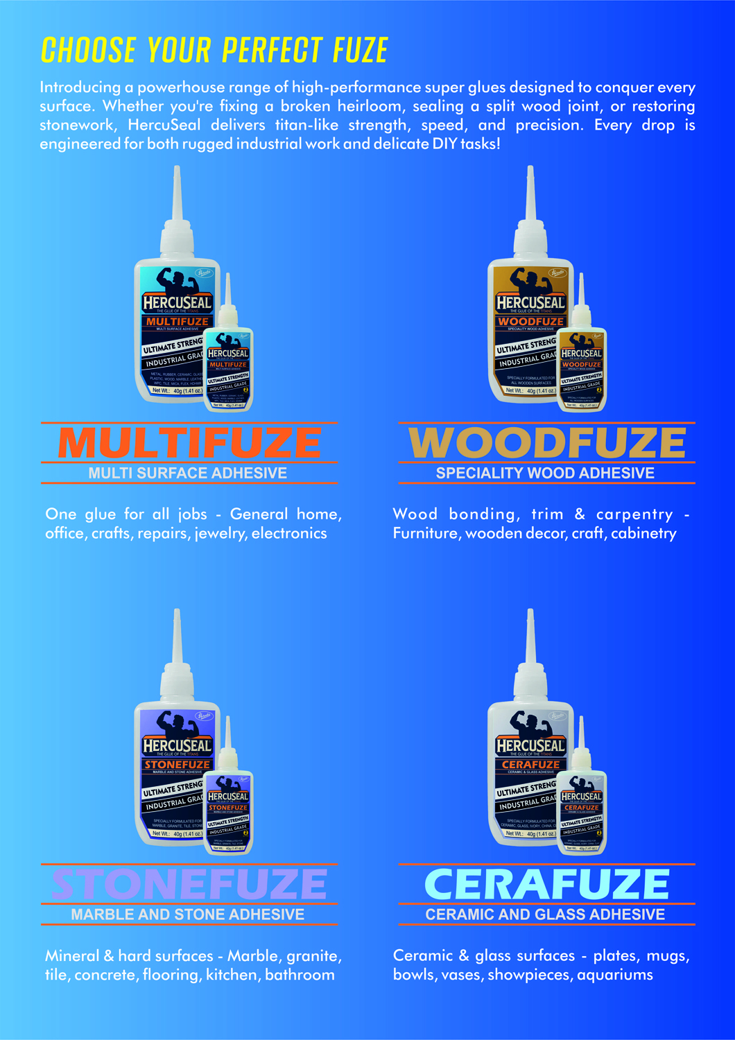 Hercules HercuSeal 15 gm Instant Adhesive_4