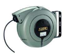 ZECA Mild Steel Spring Operated Cable Reel Cable Reeling Drum_0