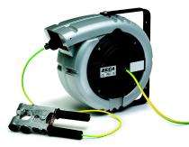 ZECA Mild Steel Spring Operated Cable Reel Cable Reeling Drum_0