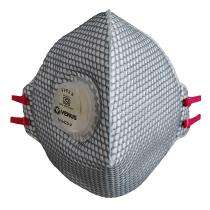 Venus Mesh Non Woven Fabric Nose Masks Standard V-9420 V Grey_0