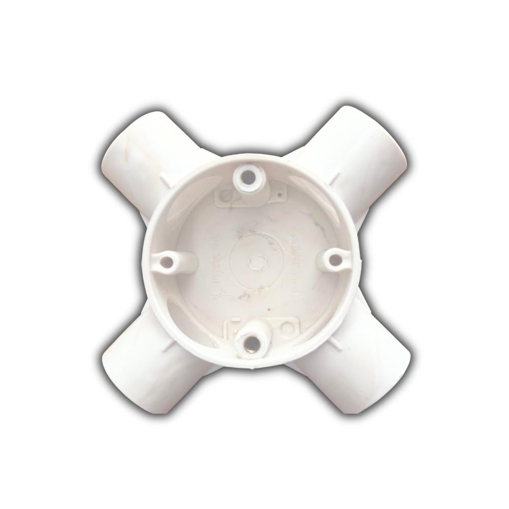 Polyline 25 mm Wall Mount 4 ways Junction Boxes_1