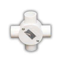 Polyline 25 mm Wall Mount 4 ways Junction Boxes_0
