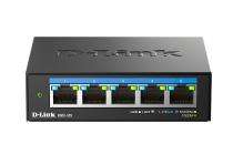 D-Link DMS-105 5 Port 2500 Mbps IP30 Ethernet Switch_0