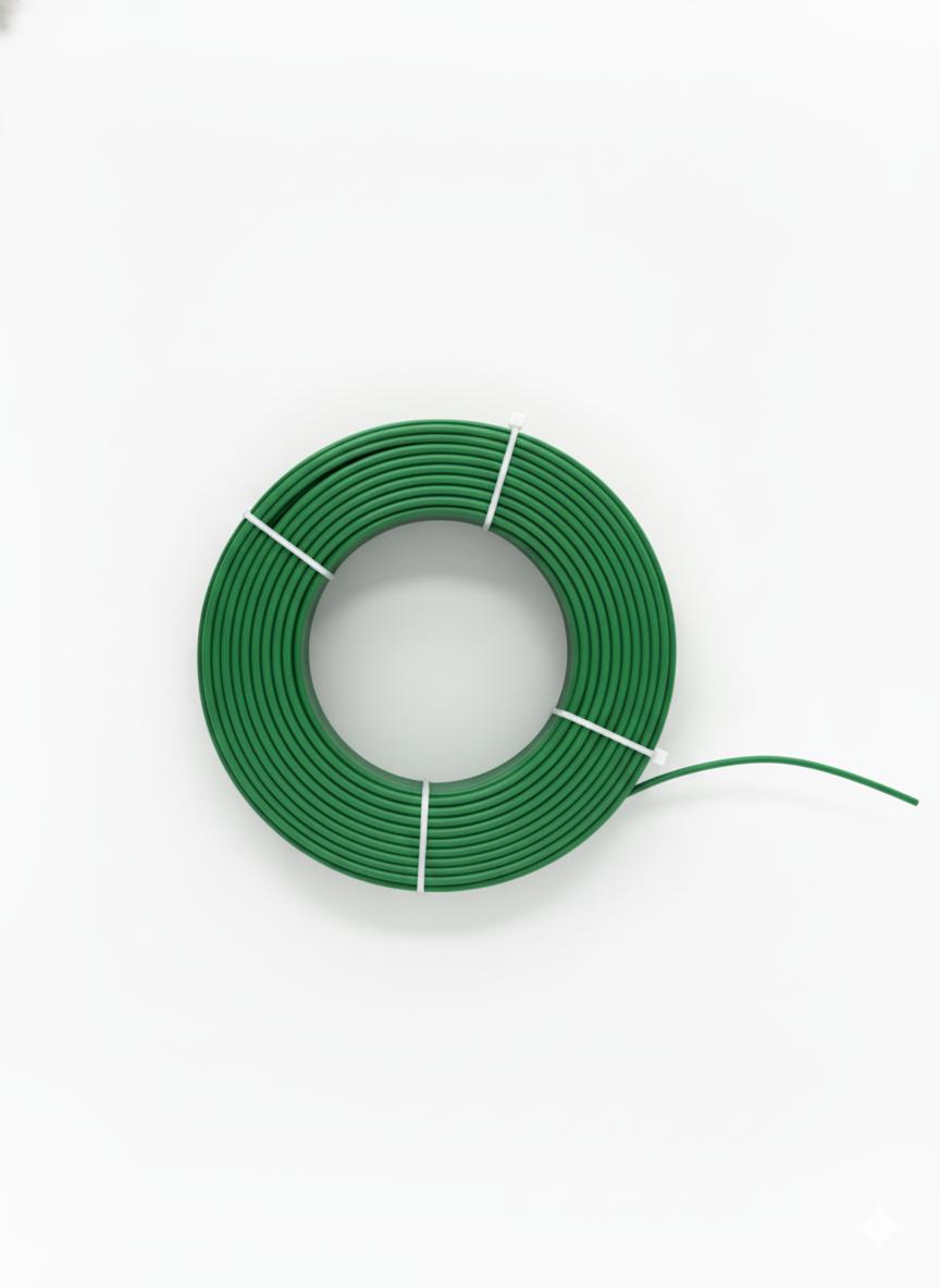 Jiva Cab 2.5 sqmm HRFR Electric Wire Green 90 m_1