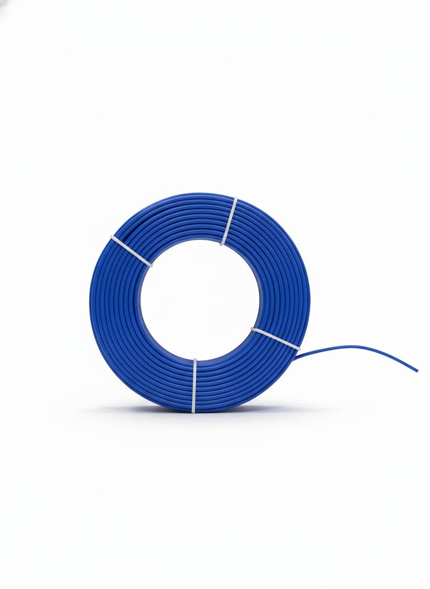 Jiva Cab 1 sqmm HRFR Electric Wire Blue 90 m_1