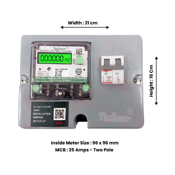 TECHNO TMCB 008 5 - 30 A Single Phase Digital Energy Meters_4