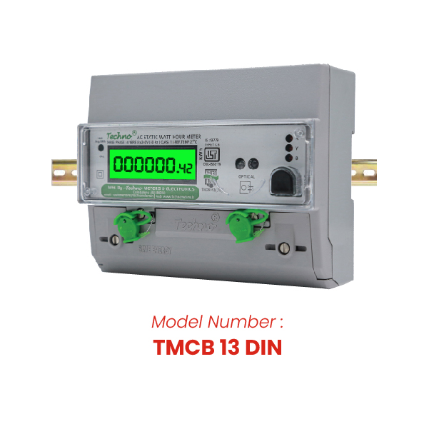 TECHNO TMCB 013 DIN 10 - 60 A Single Phase Digital Energy Meters_4
