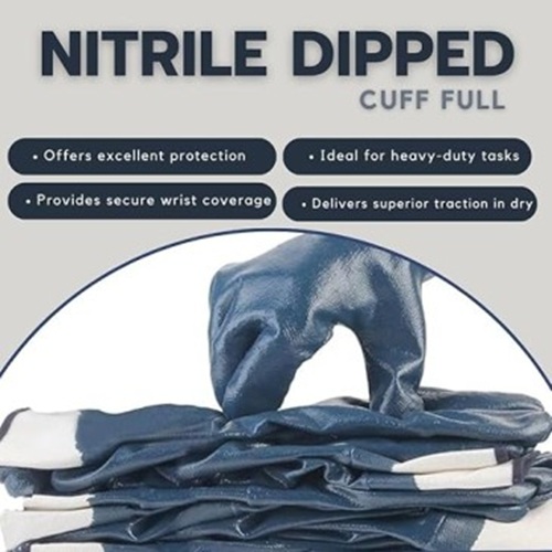 Fortuner Cut Resistant Nylon Safety Gloves L_1