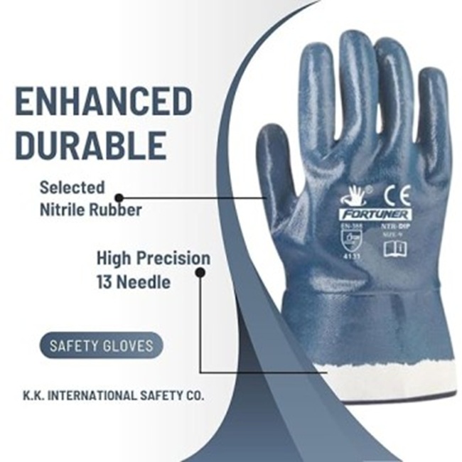 Fortuner Cut Resistant Nylon Safety Gloves L_2