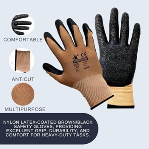Fortuner Cut Resistant Nylon Safety Gloves L_1