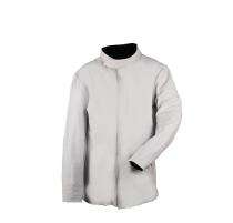 Leather Safety Jackets Standard LSP-JK01 With Sleeves White_0