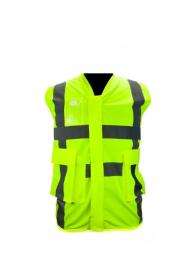 Polyester Safety Jackets L Reflective Green_0