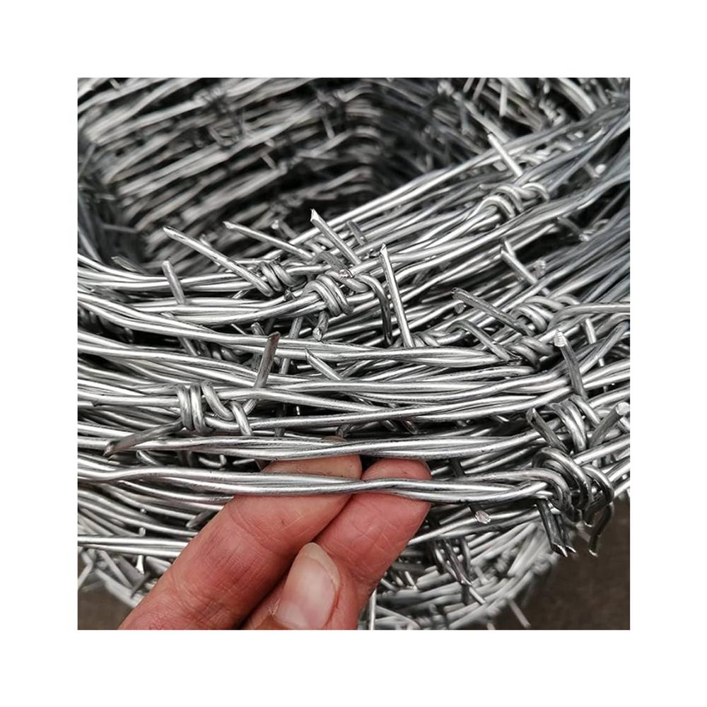 SHREE IRON Hot Rolled GI Barbed Wires 12 SWG_2