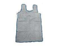 Leather 80 gsm Aprons Free Size Grey_0