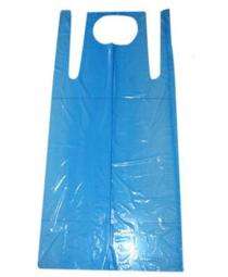 Plastic 80 gsm Aprons Free Size Blue_0