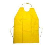 PVC 80 gsm Aprons Free Size Yellow_0