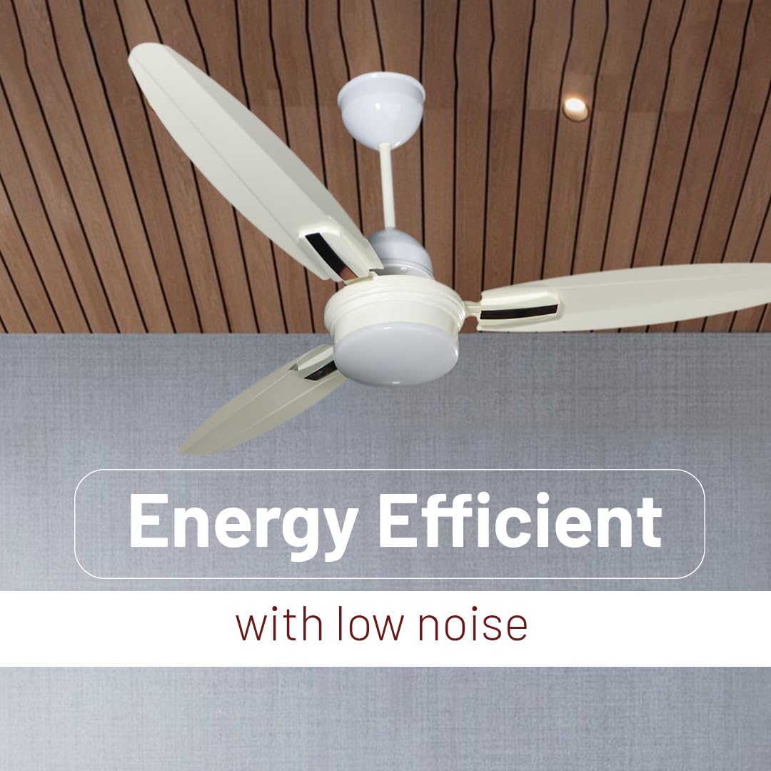 Vitalis Power Regular 1200 mm 3 Blades 72 W White Ceiling Fans_3