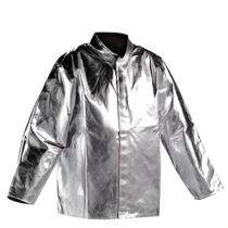 Kevlar Aluminized Aramid Safety Jackets Universal With Sleeves Silver_0