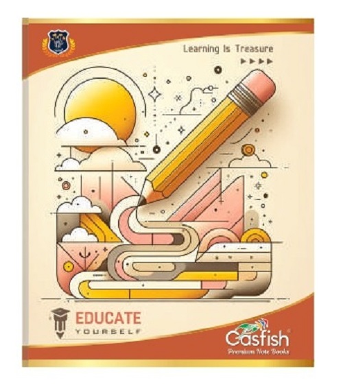 Casfish Ruled Notebooks 19 x 15.5 cm_3