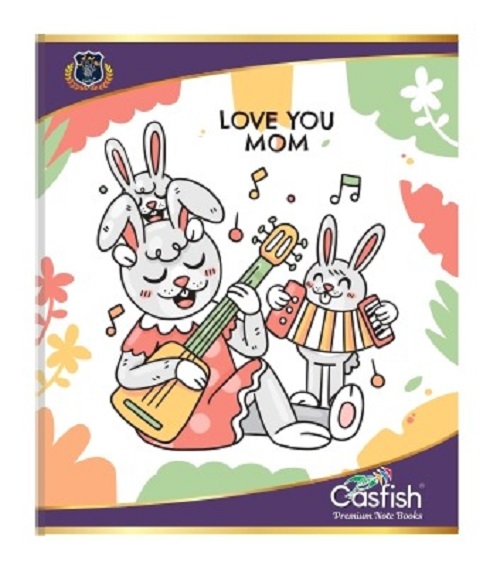 Casfish 4 Line Notebooks 19 x 15.5 cm_1