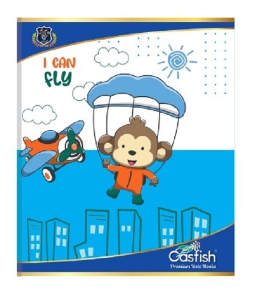 Casfish 4 Line Notebooks 19 x 15.5 cm_2