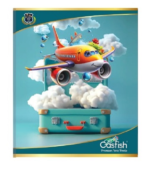 Casfish 4 Line Notebooks 19 x 15.5 cm_3