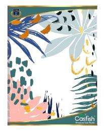 Casfish Ruled Notebooks 18 x 24 cm_0
