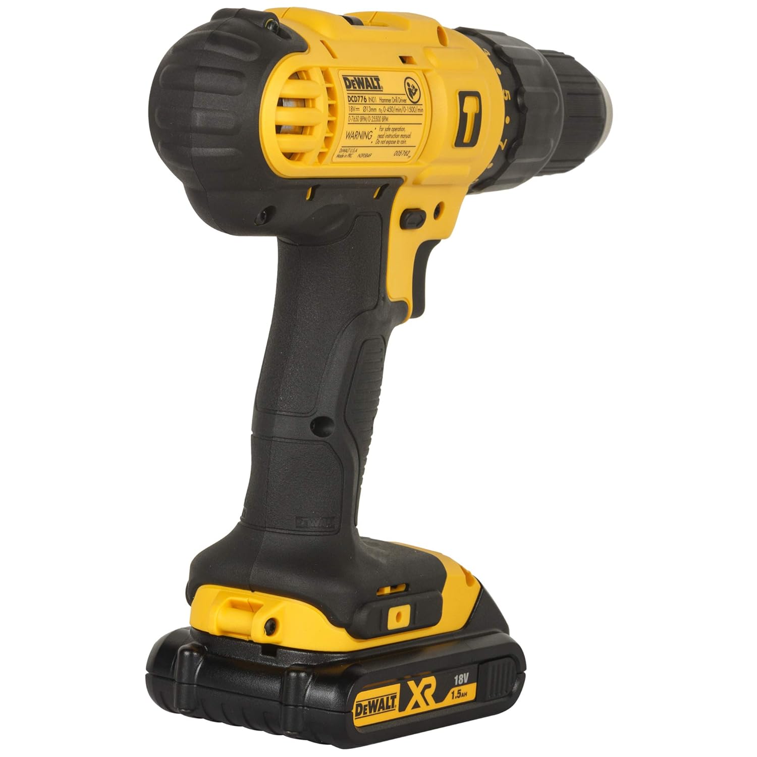 DEWALT 13 - 30 mm Cordless Rotary Hammer Drill DCD776S2 18 V_4