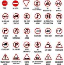 Road Signages 12 x 10 inch Polycarbonate_0