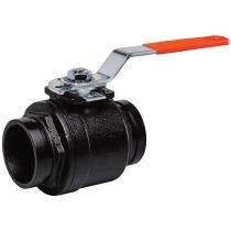 Mitesh 1 inch Manual Cast Iron Ball Valves Plain KBI 0052_0