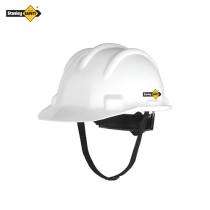 HDPE White Ratchet Safety Helmets_0