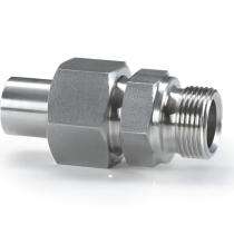 Gem 1/4 inch Carbon Steel Pipe Fitting Hydraulic Union_0