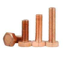 Seido M16 Copper Hexagon Head Bolts 6.8 100 mm ISO 9001_0