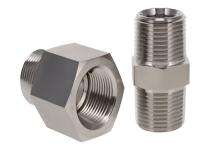 Gem 1/4 inch Carbon Steel Pipe Fitting Hydraulic Adaptor_0