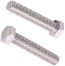 AN M10 Galvanised Iron Hexagon Head Bolts 4.8 10 mm ISO 9001:2008_0