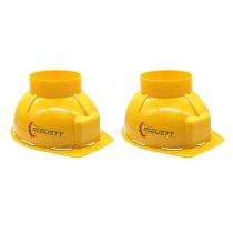 Robustt Polymer Yellow Loader Safety Helmets LOADER-01_0