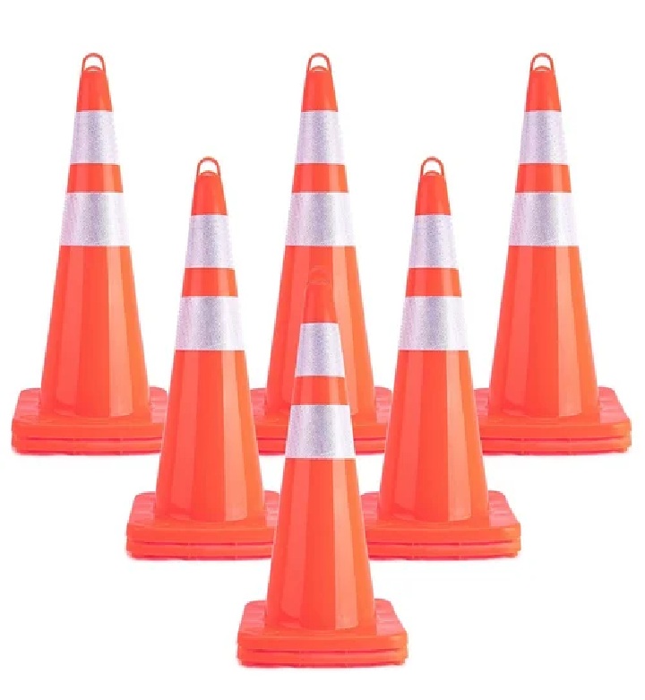 Karam KC-450 Traffic Safety Cones Reflective Sleeve_2