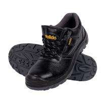 L&T SuFin Brand - Solido Advance Low Ankle SH01 Reflective Material Quarter Steel Toe Safety Shoes Black_0