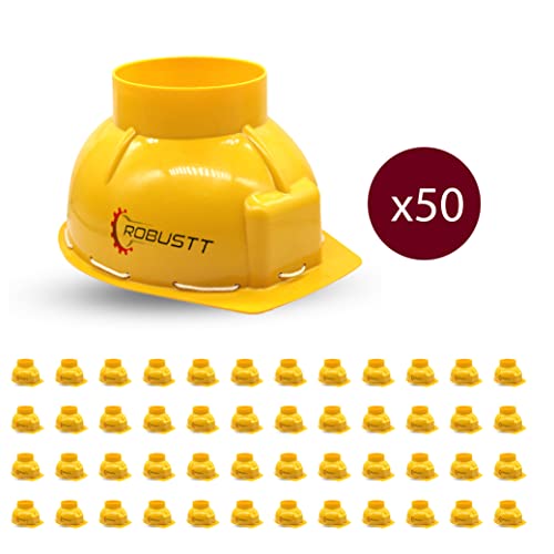 Robustt Polymer Yellow Loader Safety Helmets LOADER-01_2