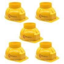 Robustt Polymer Yellow Loader Safety Helmets LOADER-01_0