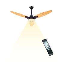 Ecruz Deco LED 1200 mm 3 Blades 30 W Smoke Brown Ceiling Fans_0