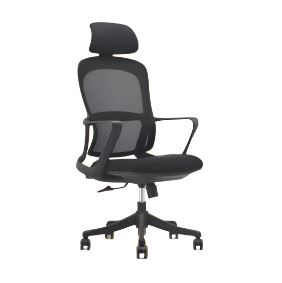 PK Revolving Black 985 x 635 x 605 mm Mesh Office Chairs_0